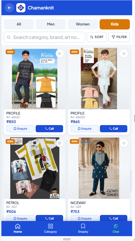 Kids wear catalog preview